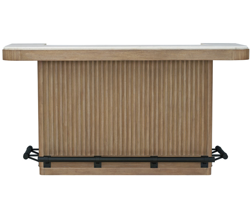Parker House Escape - Dining 78 Inch Bar with Stone Top