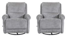 Parker Living Gentry Manual Swivel Glider Recliner Two Pack