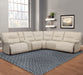 Parker Living Spartacus 6 Piece Modular Power Reclining Sectional with Power Adjustable Headrests