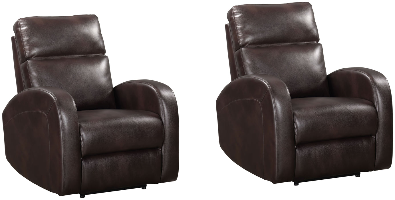 Parker Living Devin - Pebble Brown Power Recliner Two Pack