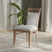 Parker House Americana Modern Dining Rectangular Extendable Dining Table with 6 Upholstered Dining Chairs