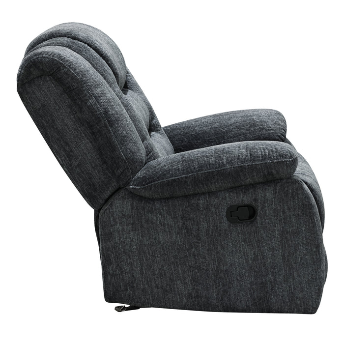 Parker Living Bolton - Misty Storm Manual Reclining Sofa Loveseat and Recliner