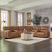Parker Living Modesto 7 Piece Modular Power Reclining Sectional with Power Adjustable Headrests