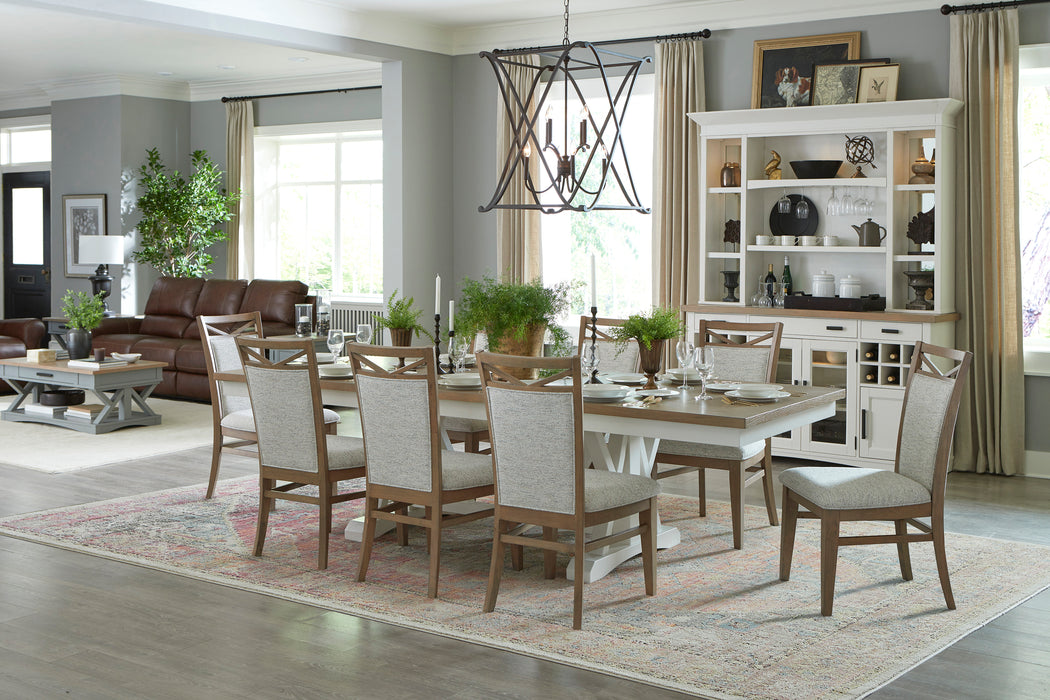 Parker House Americana Modern Dining Upholstered Dining Chair Two Pack