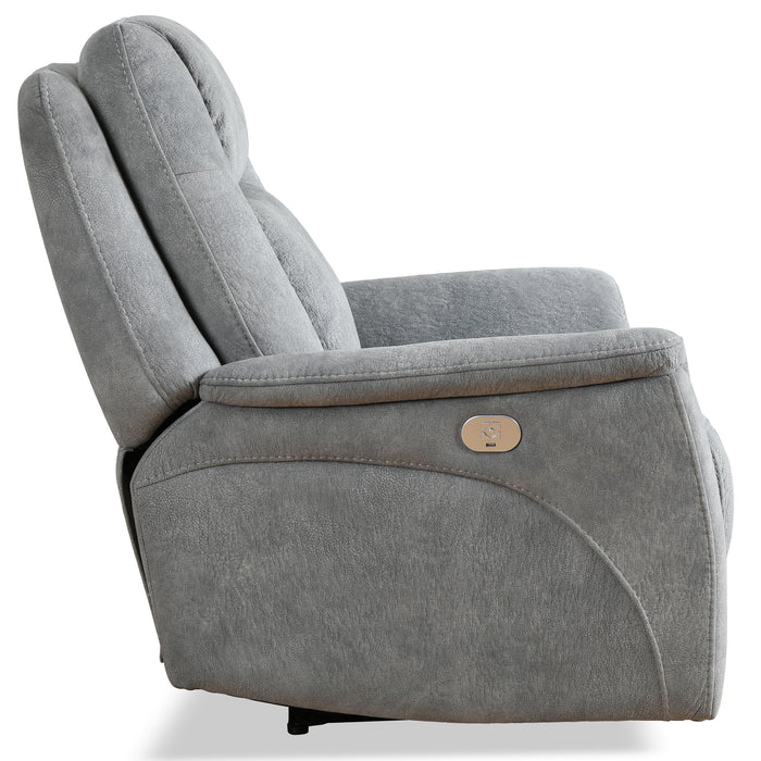 Parker Living Linus - Hudson Grey Zero Gravity Power Recliner Two Pack