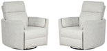 Parker Living Radius Power Swivel Glider Recliner Two Pack