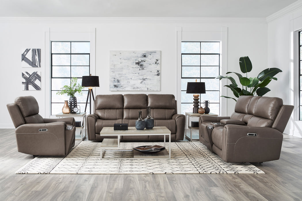 Parker Living Hancock Zero Gravity Power Reclining Console Loveseat P3