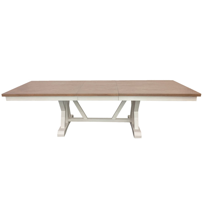 Parker House Americana Modern Dining 88 inch Trestle Extendable Dining Table