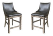 Parker House Lodge Dining Swivel Counter Sling Chair Two Pack