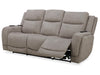 Parker Living Penfield - Frappe Zero Gravity Power Reclining Sofa with Heat Massage and Speaker P3