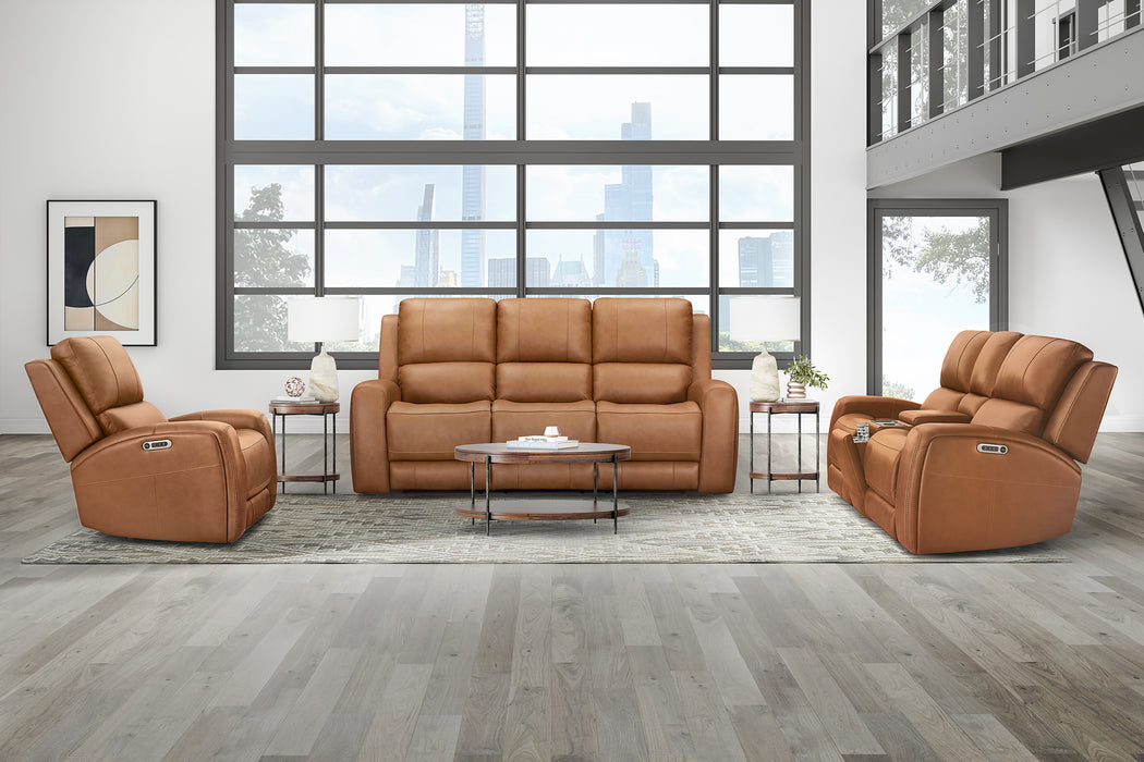 Parker Living Belmont Zero Gravity Power Reclining Sofa Loveseat and Recliner