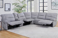 Parker Living Gladiator 6 Piece Modular Power Reclining Sectional with Power Adjustable Headrests