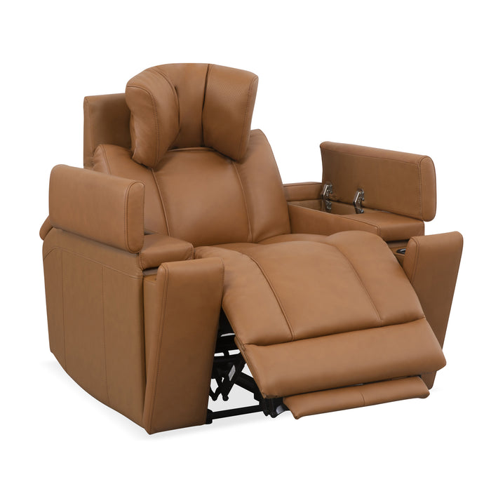 Parker Living Phoenix Zero Gravity Power 3 Seat Home Theater Seating with 2 Wedges and Immersive Audio