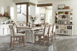 Parker House Americana Modern Dining Upholstered Counter Chair Two Pack