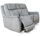 Parker Living Linus - Hudson Grey Power Reclining Sofa and Loveseat