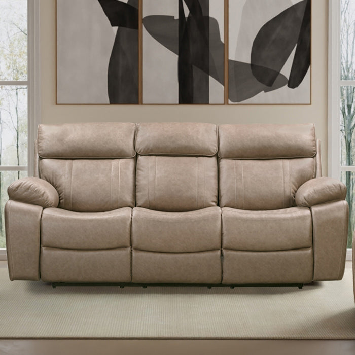Parker Living Theon - Stokes Toffee Manual Reclining Sofa Loveseat and Recliner