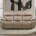 Parker Living Theon - Stokes Toffee Manual Reclining Sofa Loveseat and Recliner