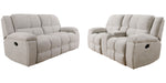 Parker Living Buster Manual Reclining Sofa and Loveseat