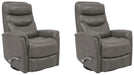 Parker Living Gemini Swivel Glider Recliner Two Pack