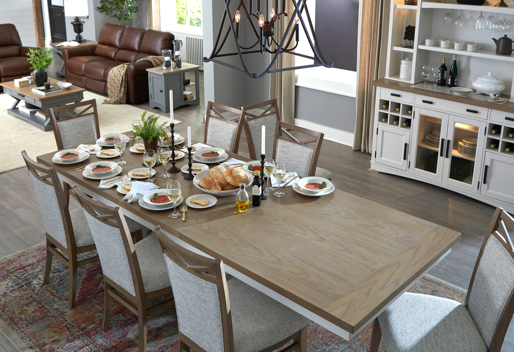 Parker House Americana Modern Dining 88 inch Trestle Extendable Dining Table