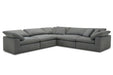 Parker Living Exhale - Mathis Thunder 5 Piece Modular Sectional