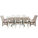 Parker House Americana Modern Dining 88 inch Trestle Extendable Dining Table