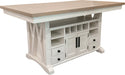 Parker House Americana Modern Dining 72 inch Island Counter Height Extendable Dining Table