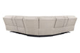 Parker Living Easton - Steamboat Brown 7 Piece Zero Gravity Power Reclining Sectional with Power Adjustable Headrests