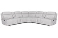 Parker Living Alpine - Airy Midnight 7 Piece Zero Gravity Power Reclining Sectional with Power Adjustable Headrests