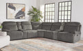 Parker Living Alpine - Airy Midnight 7 Piece Zero Gravity Power Reclining Sectional with Power Adjustable Headrests