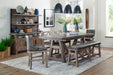 Parker House Lodge Dining Swivel Counter Sling Chair (2/CTN Sold in pairs)