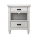 Parker House Americana Modern Bedroom Queen Shelter Bed 2 Nightstands and Dresser with Mirror