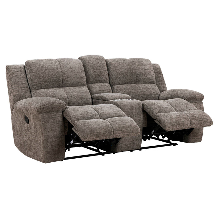 Parker Living Buster Manual Reclining Sofa and Loveseat