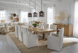 Parker House Escape - Dining 84 Inch Rectangular Extendable Table With 8 Chairs and Server
