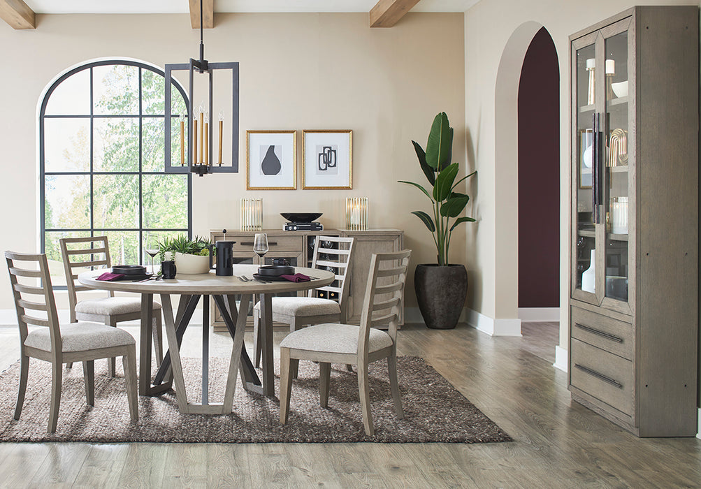 Parker House Pure Modern Dining Ladder Back Dining Chair Two Pack