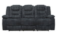 Parker Living Bolton - Misty Storm Manual Reclining Sofa and Two Recliners