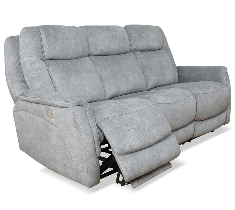 Parker Living Linus - Hudson Grey Power Reclining Sofa and Two Recliners
