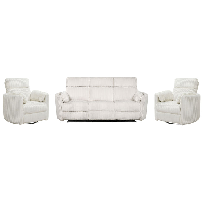 Parker Living Radius Power Reclining Sofa and Two Recliners