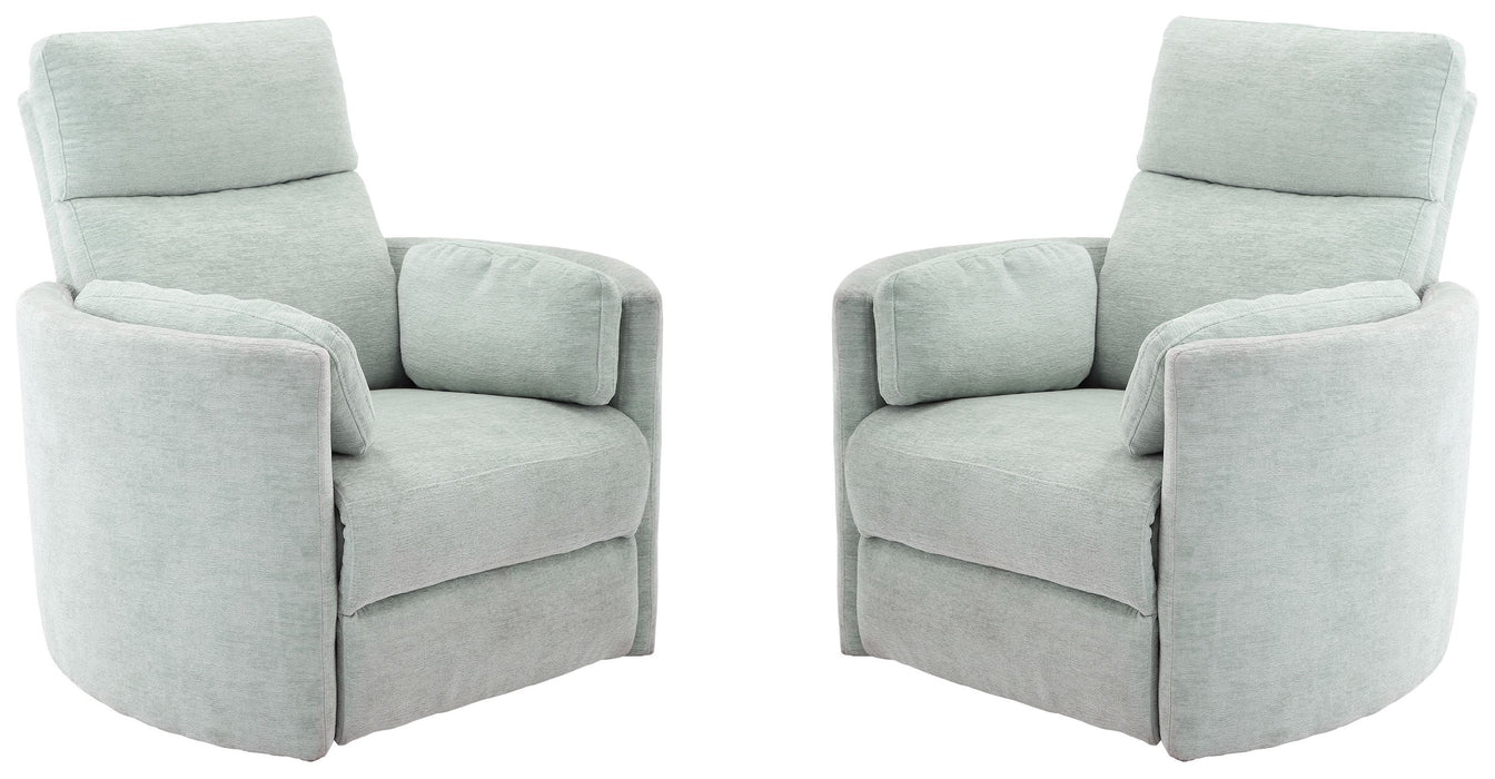 Parker Living Radius Power Swivel Glider Recliner Two Pack