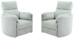 Parker Living Radius Power Swivel Glider Recliner Two Pack