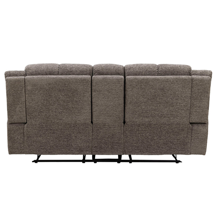Parker Living Buster Manual Reclining Console Loveseat