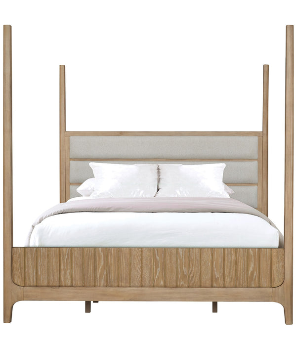Parker House Escape - Bedroom King Poster Bed 2 Nightstands Dresser with Mirror and Chest