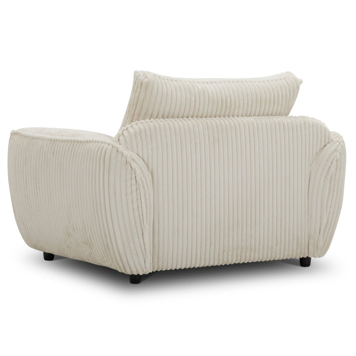 Parker Living Utopia - Mega Ivory Chair and A Half with Lumbar Pillow Two Pack