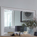 Parker House Americana Modern Bedroom Queen Platform Bed 2 Nightstands and Dresser with Mirror