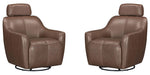 Parker Living Miles Swivel Gliding Accent Chair Two Pack