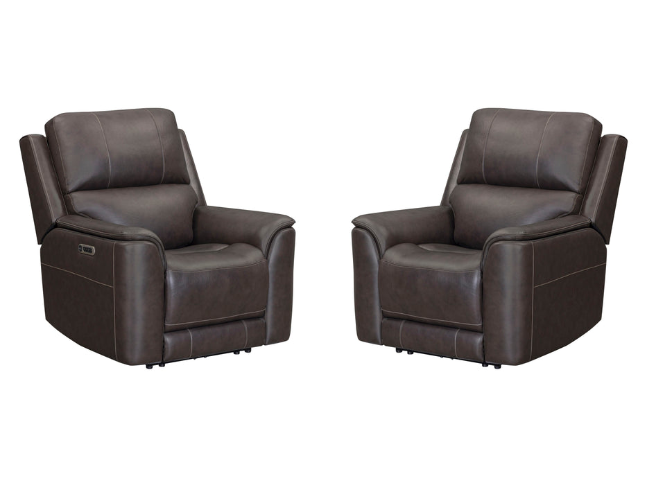 Parker Living Easton - Steamboat Brown Zero Gravity Power Recliner P3 Two Pack