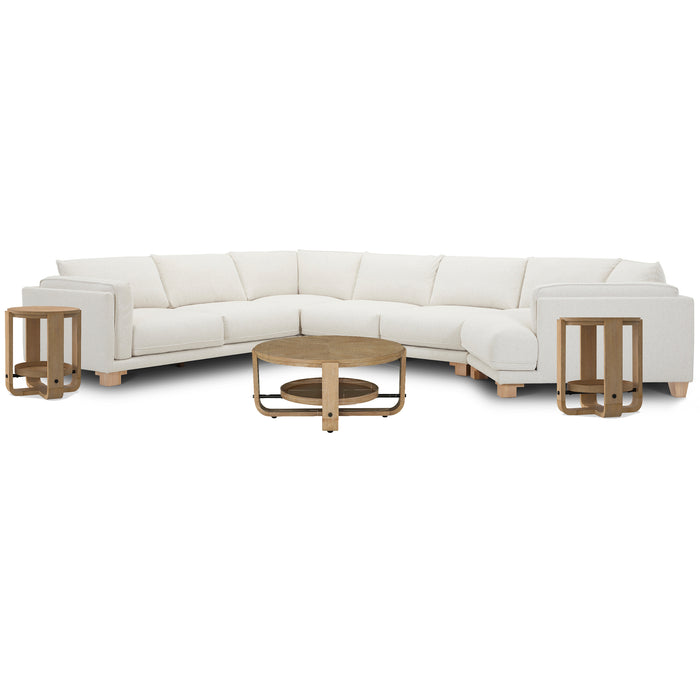 Parker Living Escape - Mirage Mist 4 Piece Modular Sectional