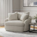 Parker Living Boomer Large Swivel Chair with 2 Toss Pillows