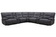Parker Living Gladiator 7 Piece Modular Power Zero Gravity Reclining Sectional with Power Adjustable Headrests