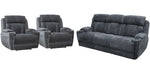 Parker Living Dalton Power Reclining Sofa and Two Recliners